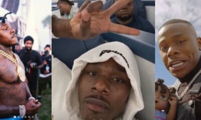 I had to “settle” the whole of the airport so as to make my flight — American rapper, DaBaby, laments, as he flies out of Nigeria