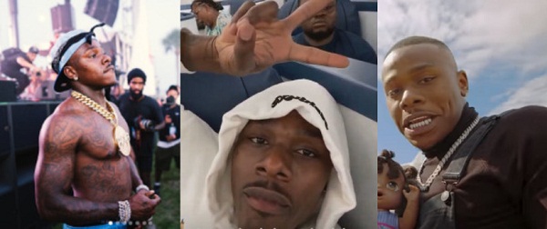 I had to “settle” the whole of the airport so as to make my flight — American rapper, DaBaby, laments, as he flies out of Nigeria