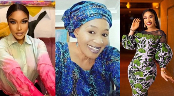 “I have just landed Lagos solely to find you and spank you thoroughly” – Angry Tonto Dikeh tells Kemi Olunloyo, she replies