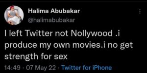 "Too Much Of S3x In Nollywood"- Actress Halima Abubakar Exposes Movie Directors