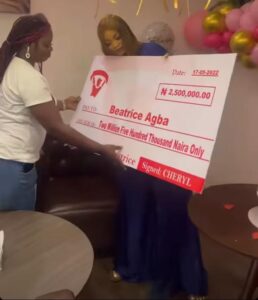 BBNaija's Beatrice In Tears As Fans Gift 2.5 Million Naira For Her Birthday 
