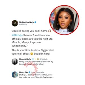 Mercy Eke finally replies those who accused her of selling her poverty story just to win Bbnaija show