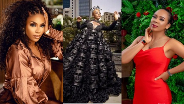 “Next Year I Will Wear An Outfit Worth 500k USD” - Ifu Ennada Replies Venita And Tboss As They Accuse Her Of Lying About Her AMVCA Outfit