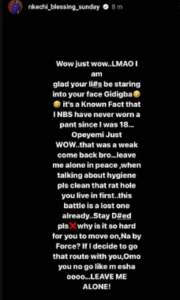 Nkechi Blessing claps back at her ex, Falegan, says she's never worn a p@nt since she was 18