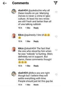 Partners in crime, but he still better pass you  - Netizens react as Yul Edochie congratulates Blossom Chukwujekwu