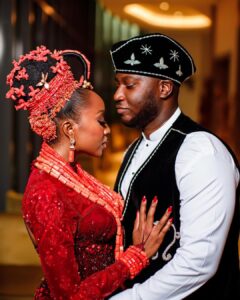 Photos From Actress Ini Dima Okojie's Traditional Wedding To Her Man, Abasi Ene-Obong