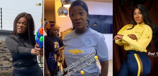 “Sapa Is Everywhere. Return my money” - Actress Mercy Johnson call out bank over unauthorized debit alert from her account (Video)
