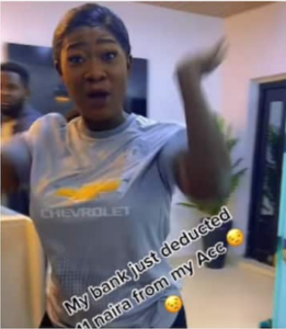“Sapa Is Everywhere. Return my money” - Actress Mercy Johnson call out bank over unauthorized debit alert from her account (Video)