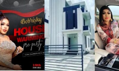 Bobrisky Tackles Critics As She Finally Announces Dates For Her N450M Mansion Housewarming Parties