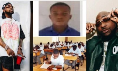Davido Goes In Search Of Brilliant Boy Who Scored A1 Parallel In His WAEC Exams Dropped Out Of School Over Lack Of Finances