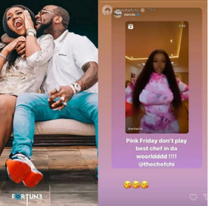 Chioma Rowland And Lover, Kelvin Unfollows Each Other, Days After Davido Showered Love On Her
