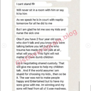 “I Hailed Him Because He I Am Glad He Had A Brain Reset” – FFK’s Ex Wife, Precious Chikwendu Addresses Fans As She Reunites With Children (Photos)1
