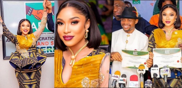 “I Have Never Failed In Leadership” – Actress,Tonto Dikeh Defends Political Career (Video)