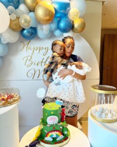 “Moon Is About To Tears His Brother Up With Lots Of Kisses And Hugs” - Regina Daniels Says As She Shares More Photos and Videos From Son, Munir’s 2nd Birthday Party 