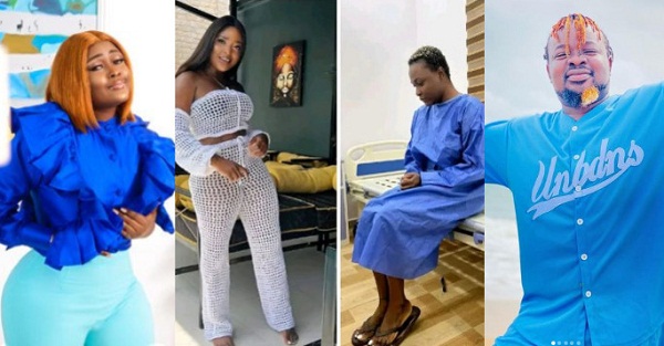 “Motivational Speaker In The Mud” – Actress, Nancy Iheme , DJ Real, Others Mocks Blessing CEO For Doing Liposuction Weeks After She Condemned It