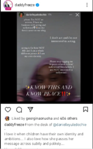 “No Child Can Bear Her Mother’s Tears” - Daddy Freeze, Georgina Onuoha, Others React As Yul Edochie’s Daughter, Danielle Distances Herself From Him 