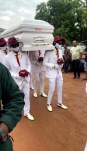 Photos And Videos From The Burial Ceremony Of Singer, Chinedu Nwadike