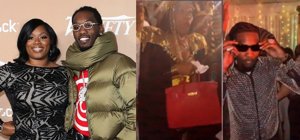 Rapper Offset Gifts His Mother A Birkin Bag With $50k Dollars Cash Inside The Bag (Video)