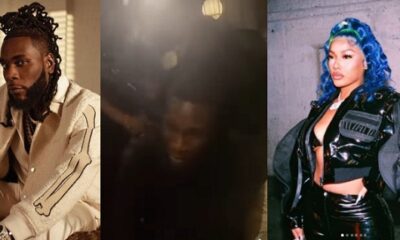 She Was For The Streets — Singer Burna Boy And His Crew Mocks Ex-Girlfriend, Stefflon Don (Video)