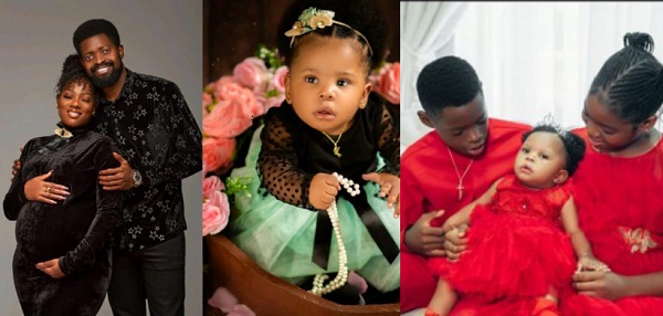 “The Child I Cried Endlessly For” – Basketmouth And Wife, Elsie Celebrates Daughter on her first birthday (Photos)