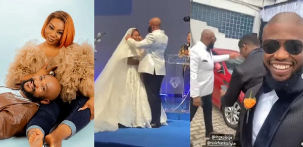 Videos From The Blossom Chukwujekwu And Winifred’s White Wedding