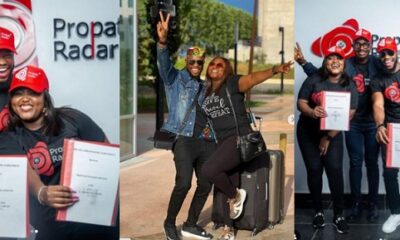 “We Are Only Going To Charge Phone” – Stan Nze And Wife Goes On Vacation Days After Bagging Multimillion Naira Endorsement Deal (Photos)