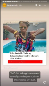 Your Colleagues Also Need Rehabilitation Like Portable — Basketmouth Replies Gov. Okowa’s Aide 