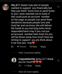 Yul Edochie’s First Wife, May Replies Fan Who Asked Her To Put Up Her Account Number For Crowdfunding