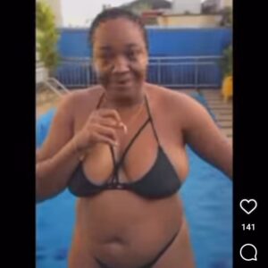 "Safe Delivery "- Fans Congratulate Lucy Mockingly After She Shared A Poolside Video