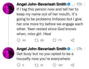 "Keep My Name Out Of Your Mouth"- Angel Smith Blows Hot, Fans Conclude On Housemate She's Referring To