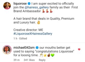 "We Will Be Congratulating Liquorose For A Long Time "- Michael Says As Liquorose Bags Another Brand Ambassadorial Deal (Photos/Videos)