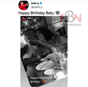 "My Baby & King"- Wizkid's Babymama & Manager, Jada Pollock Pens Lovely Message To Him On His Birthday (PHOTOS)