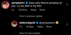“Dass Why They’re Jumping On You, Go And Wear Your Shirt My Friend” – Simi Reacts After Ugandan Girl Jumped On Adekunle Gold And Tried To Rock Him (Video)