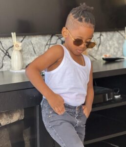 "Words Can't Express How I Feel But I Know You'll Be An Epitome Of Love & Wisdom"- Bbnaija Tega Celebrates Son's 4th Birthday (Photos)