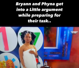 Phyna and Bryann fight