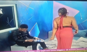 “I Will Show You That A Woman In The Kitchen Is Better Than A Woman With Curves” – Bbnaija’s Amaka Tell Pharmsavi As She Accuse Him Of Having Feeling For Modella