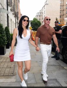 Amazon Founder, Jeff Bezos And Girlfriend, Lauren Sanchez Step Out For London Dinner Date