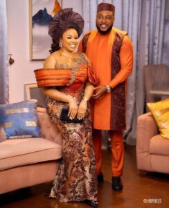 "Thank You For Spoiling Me With Love, You Complete Me"- Actor Nosa Rex & Wife Celebrates 7th Wedding Anniversary (Photos)