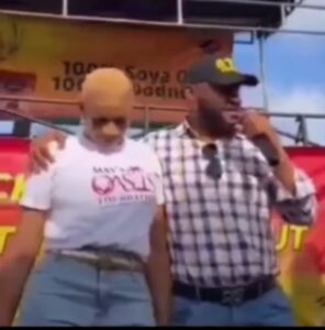 "No Man Can Put Asunder"- Yul Edochie Says As He Embraces First Wife, May At Her Birthday Celebration (Video/Photos)