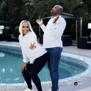 "Please Support Us"- Davido's Logistics Manager, Israel, Releases His Pre-wedding Photos, Calls For Donations