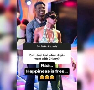 Bbnaija Cyph Finally Opens Up On How He Feels Seeing Doyin With Chizzy 