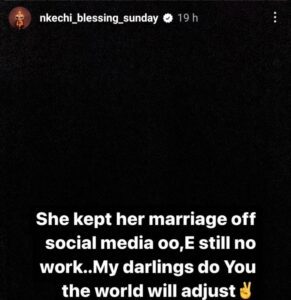 Nina on Nkechi Blessing 