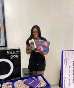 BBnaija, Daniella Receives Money , iPhone 14 And Other Gifts From Fans (Video/Photos)