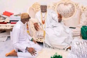 "We Discussed My Future Projects"- Hermes Visits Ooni Of Ife, Receives Birthday Invitation To Celebrate With Him At His 48th Birthday Party (PHOTOS)