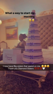 Daniella’s appreciation I post to Diamond Sisters 