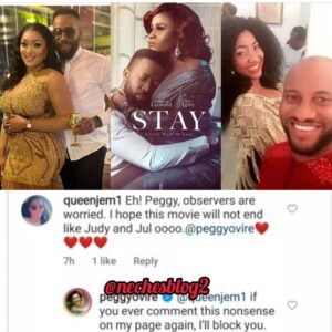 Actress, Peggy Ovire sl@ms lady who says her man, Freddie Leonard might marry another actress like Yul Edochie