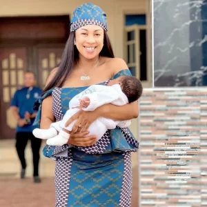"I Pray That Everything You Do Will Be Christ Like And Bring Glory To God And Joy To Man Kind", Nollywood Actress, Amarchi Igidimbah Pens Down Heartwarming Prayer Note To Her Son At His Baptism.