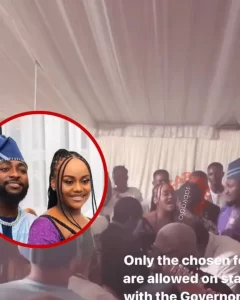 "Chioma Is A Strong Woman, The Love Between Her & Davido Is Unbreakable"- Netizens Say As Chioma Is Seen All Smiles At Adeleke's Inauguration (VIDEOS/PHOTO).