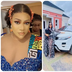"One Whole Year Of Hardwork And Sweat Ended In Praise", Nollywood Actress, Nkechi Blessing Sunday Writes As She Acquires Multi Million Naira Whip A Year After Selling Her Former Vehicle.