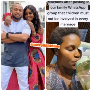 "Every Marriage Must Not Have Children"- Actress Chizzy Alichi Reveals What She Posted On Family WhatsApp Group & Reactions 